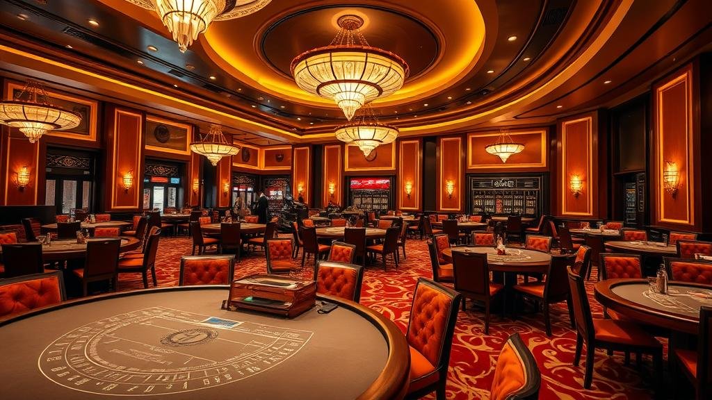 ดีลเลอร์บาคาร่ากำลังแจกไพ่ในมุมมองใกล้