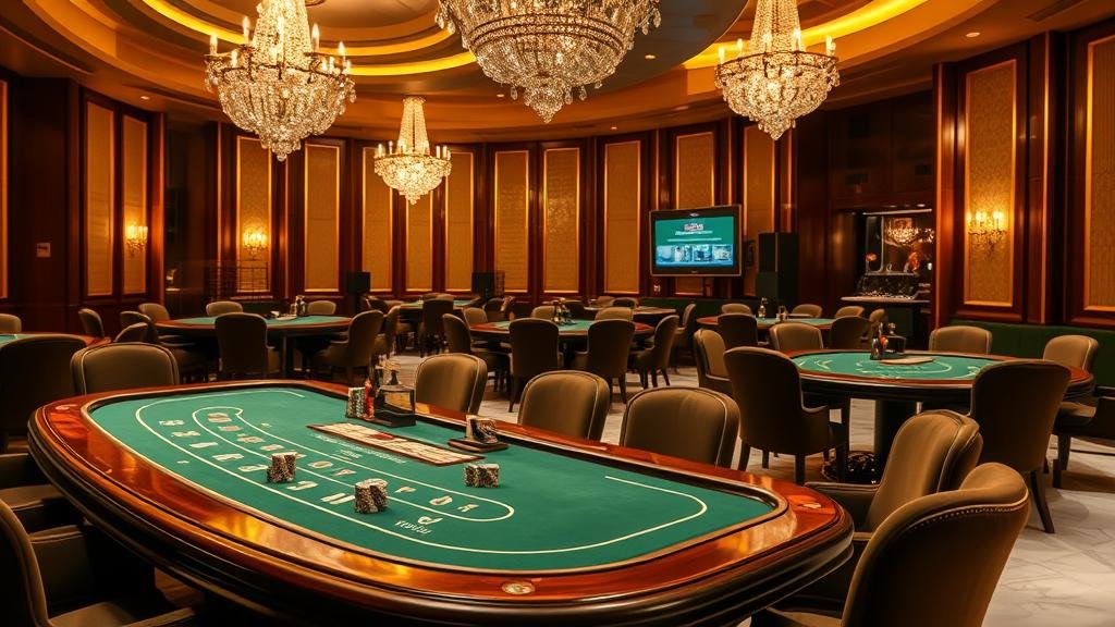 การแสดงผลเค้าไพ่บาคาร่าแบบดิจิทัล