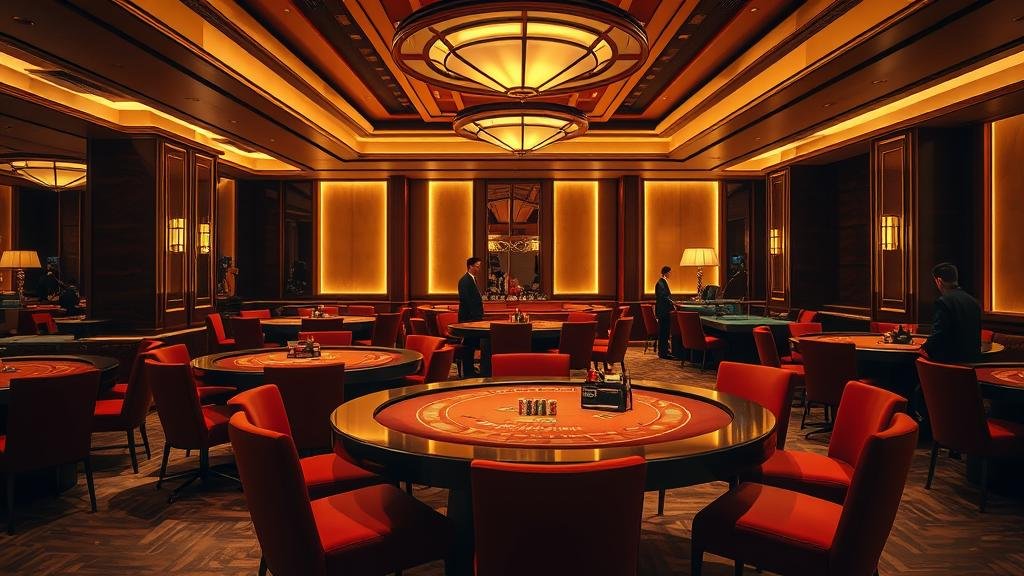 หน้าจอแสดงผลห้องบาคาร่าหลากหลายรูปแบบพร้อมลิมิตการเดิมพัน