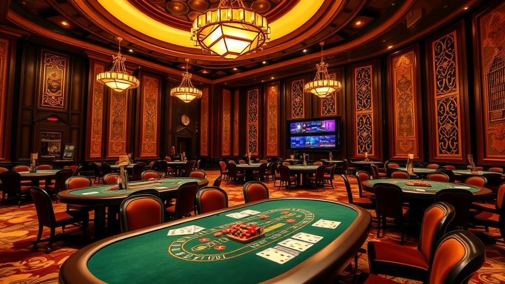 มือถือชิปคาสิโนหลายกอง แสดงถึงการบริหารเงินทุน