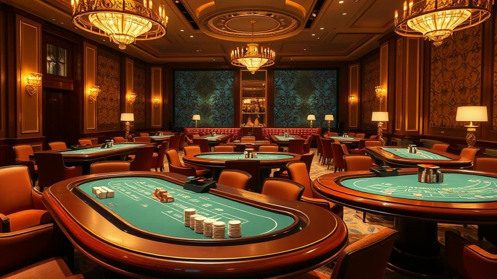 หน้าจอแท็บเล็ตแสดงสถิติบาคาร่า ตารางการเดิมพัน