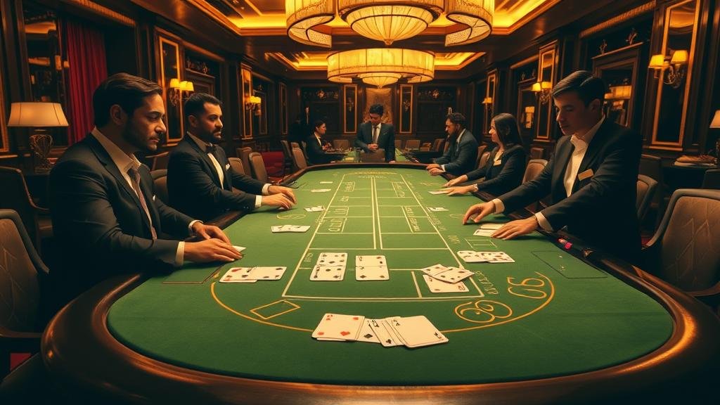 เปรียบเทียบหน้าจอห้องบาคาร่า 2 รูปแบบ