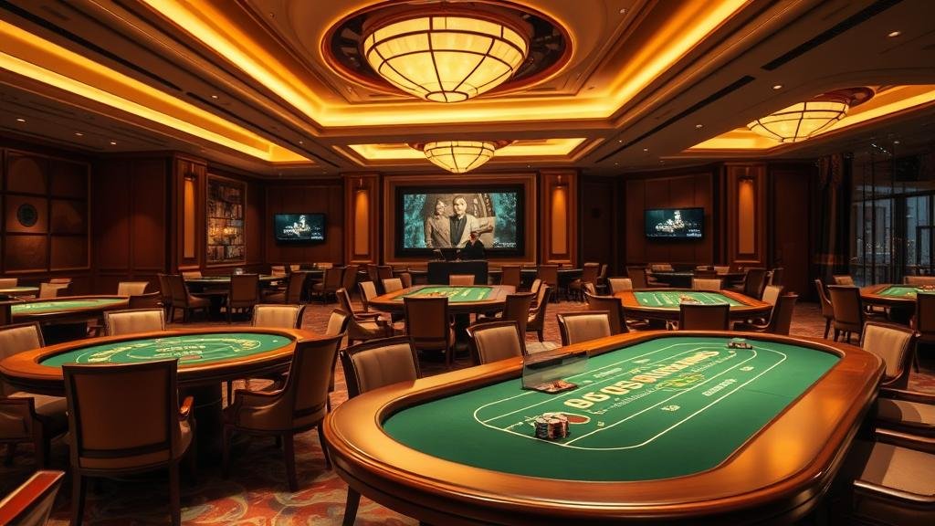 ดีลเลอร์บาคาร่ามืออาชีพกำลังแจกไพ่