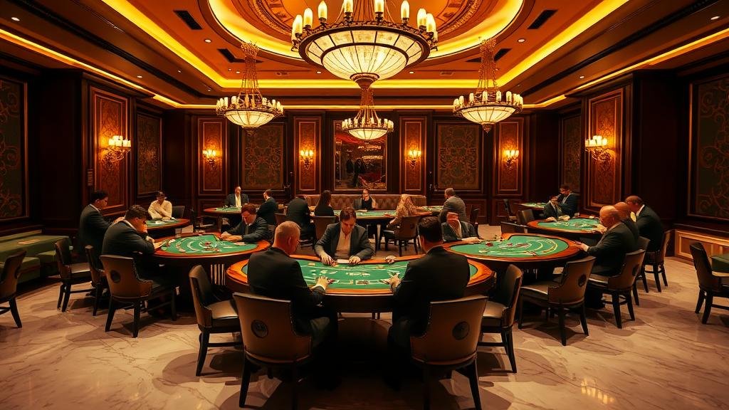 หน้าจอแสดงสถิติและเค้าไพ่บาคาร่าที่ซับซ้อน