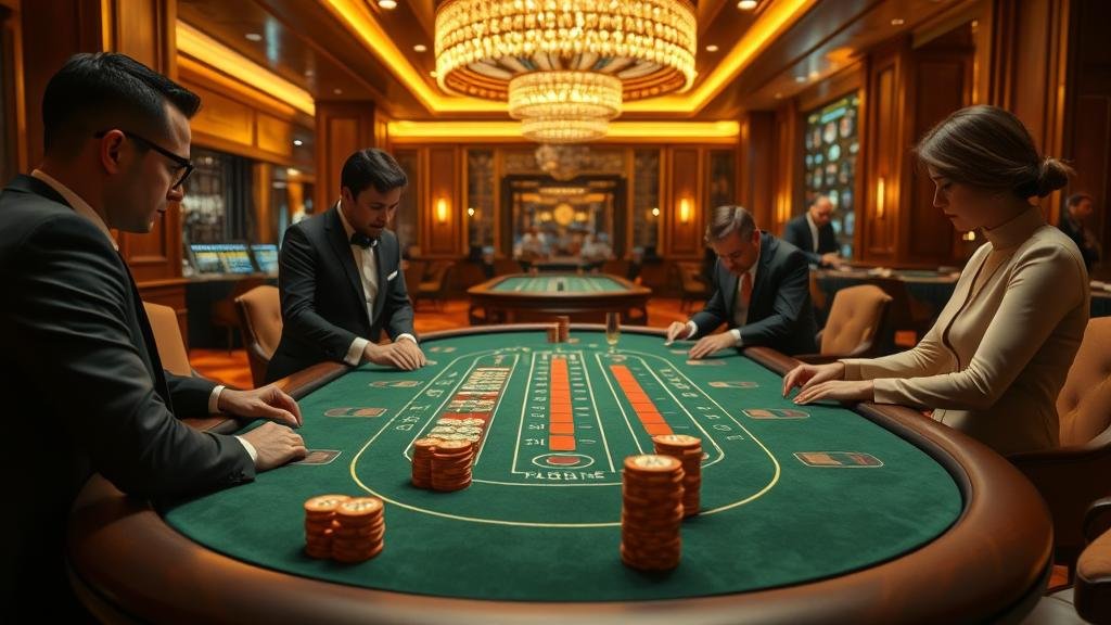 หน้าจอแสดงการทดสอบสูตรบาคาร่า OnAir และการวิเคราะห์สถิติ