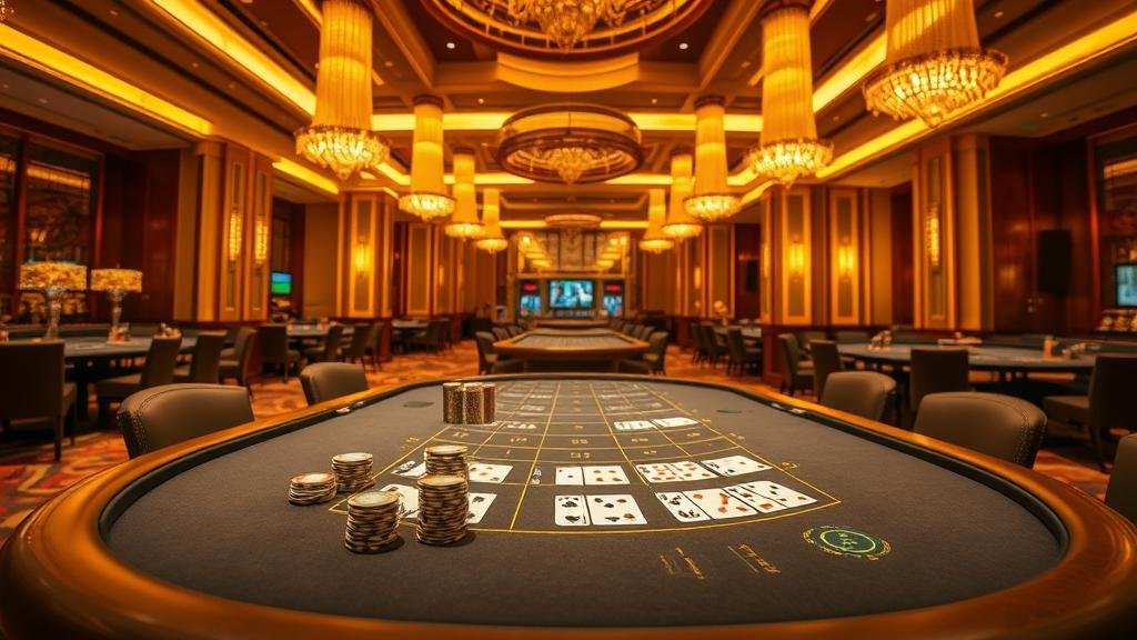 นักพนันมืออาชีพวิเคราะห์สถิติบาคาร่าบนแท็บเล็ต