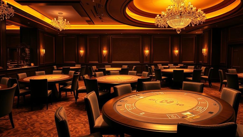 หน้าจออินเทอร์เฟซบาคาร่า WM Casino ทันสมัย