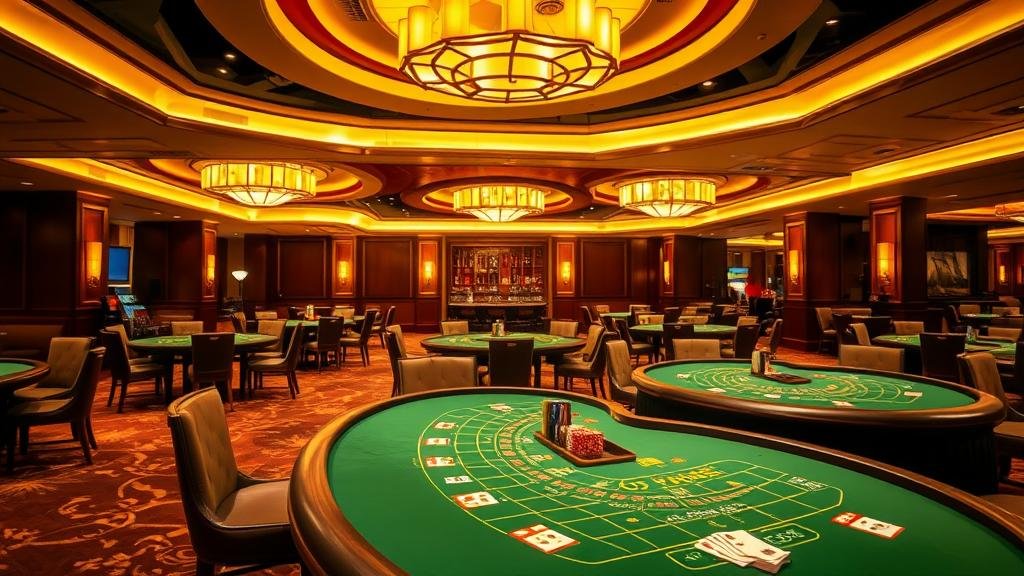 หน้าจอเกมบาคาร่าแสดงสถิติและตัวเลือกการเดิมพัน