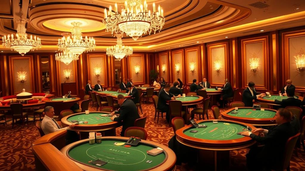 เปรียบเทียบห้องบาคาร่าจากค่าย AE และ SA