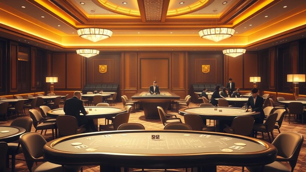 การแจกไพ่บาคาร่าสด