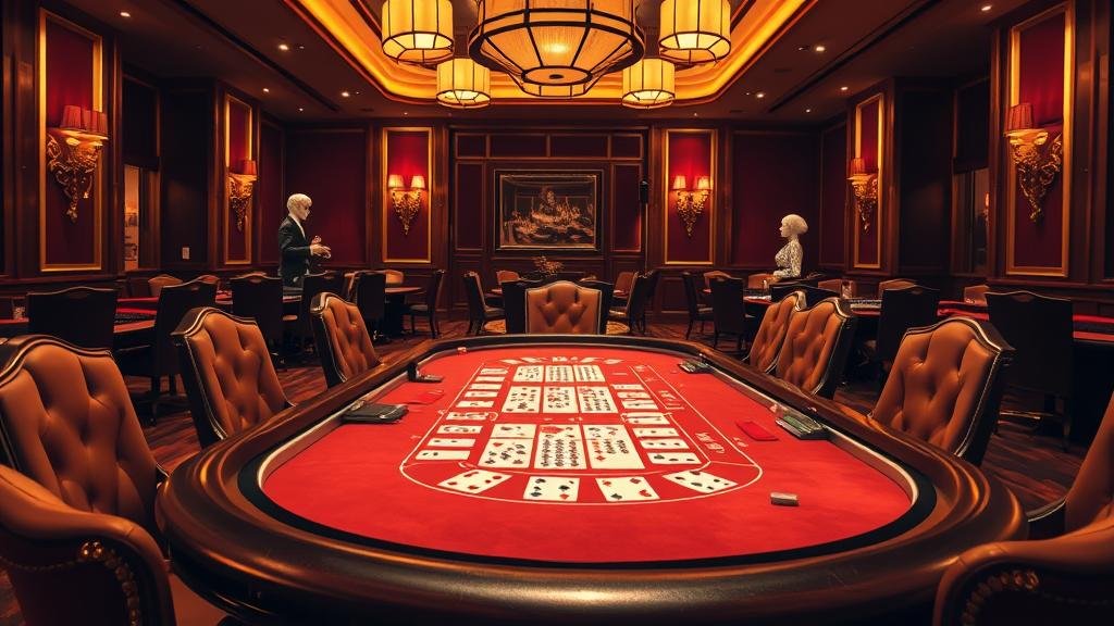 ห้องบาคาร่าสดจาก SA Gaming พร้อมดีลเลอร์มืออาชีพ