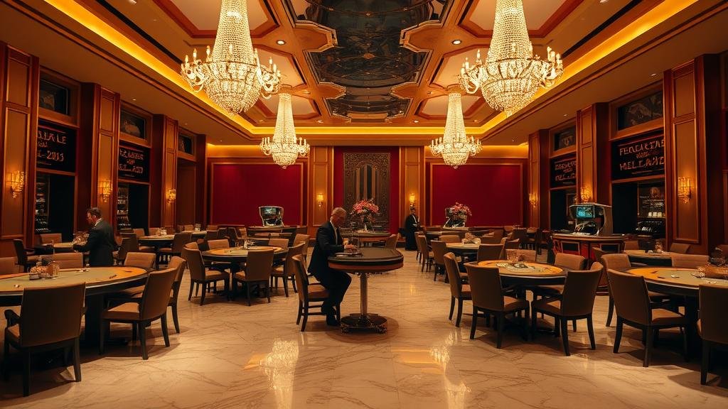 หน้าจอแสดงผลสถิติเกมบาคาร่าและตัวเลือกการเดิมพัน