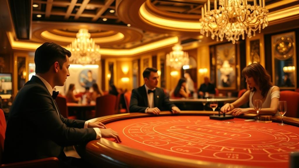 ผู้เล่นบาคาร่ามืออาชีพกำลังวิเคราะห์รูปแบบไพ่