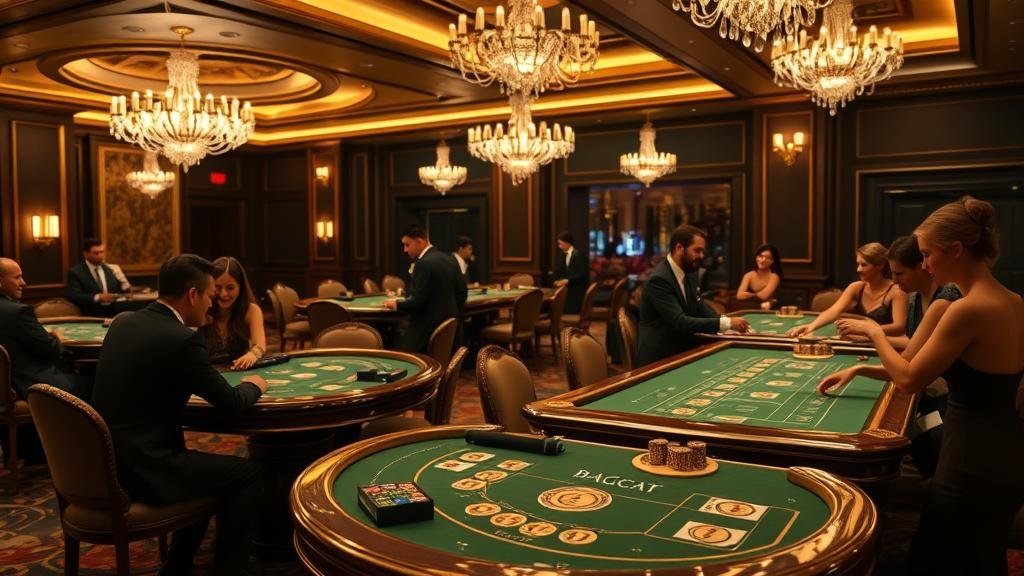 ภาพแสดงเทคนิคการเดินเงินบาคาร่า