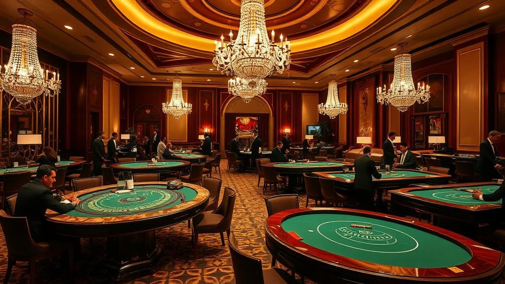 เปรียบเทียบบรรยากาศห้องบาคาร่า Sexy และ AllBet