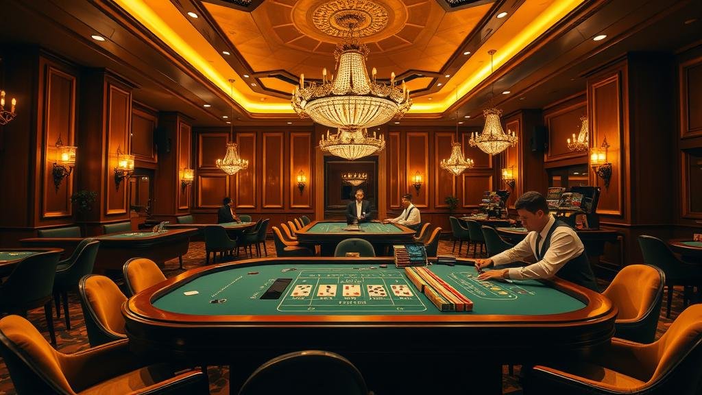 ภาพกราฟิกแสดงกลยุทธ์การเดินเงินบาคาร่า