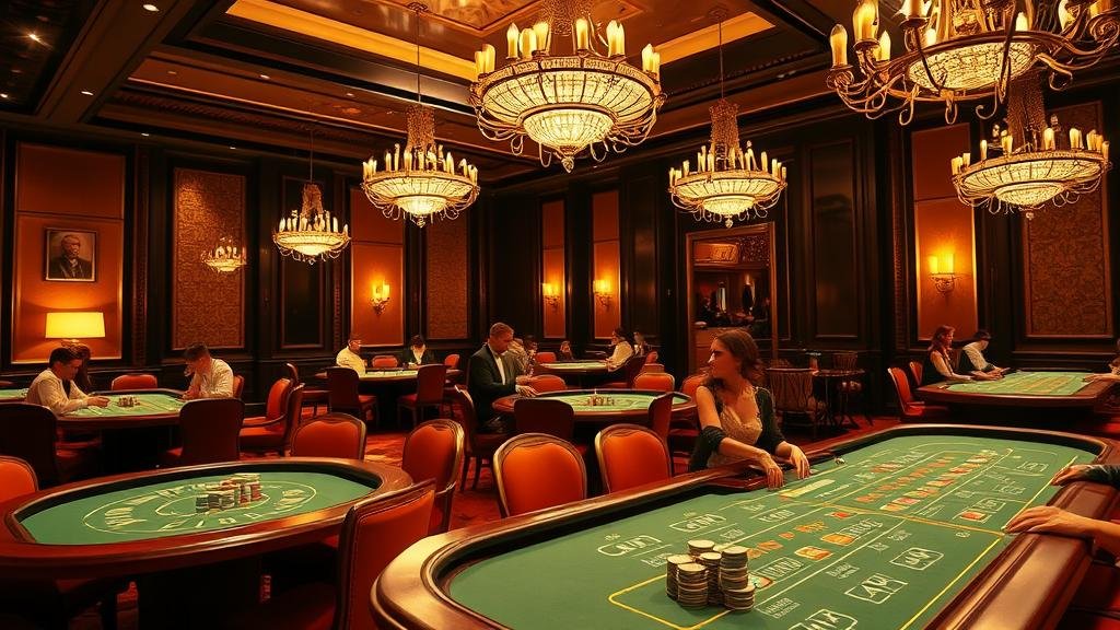 หน้าจอแสดงผลการออกเค้าไพ่บาคาร่า