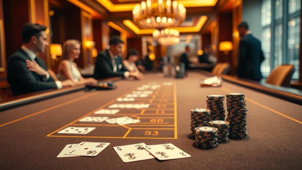 ตารางเค้าไพ่บาคาร่า BG แสดงรูปแบบ สองตัด และ สองติด