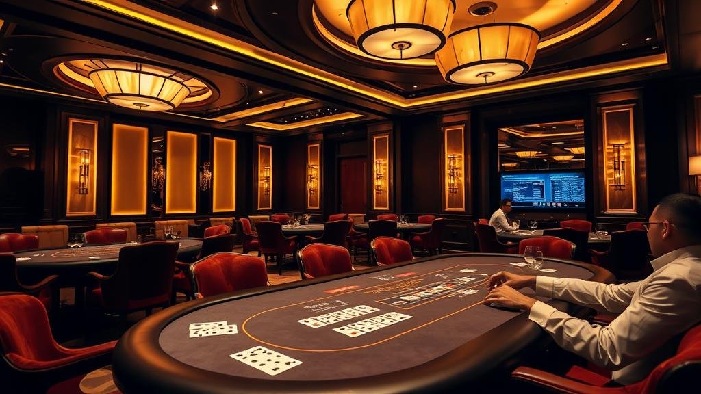 อินเทอร์เฟซบาคาร่า XPG ที่ทันสมัยและใช้งานง่าย