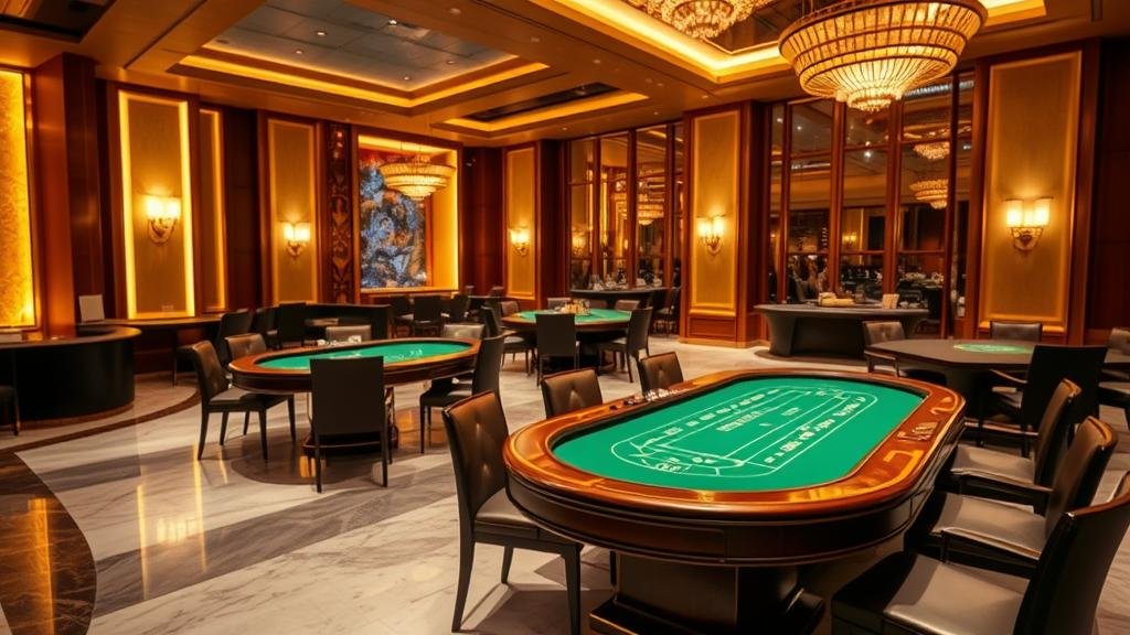 การเลือกห้องและควบคุมงบประมาณบาคาร่า