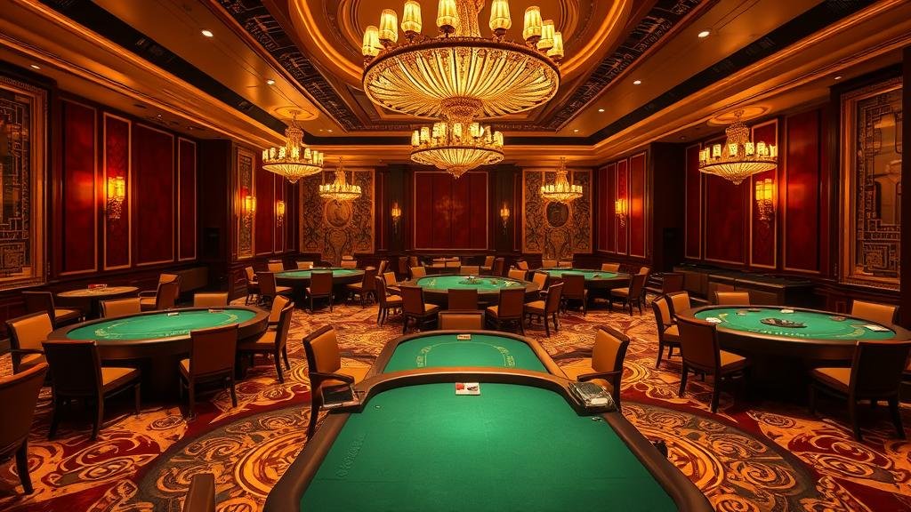 การแสดงผลสถิติและเค้าไพ่บาคาร่าบนแท็บเล็ต