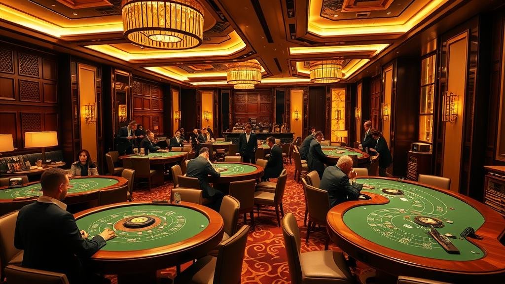 กราฟสถิติบาคาร่าบนแท็บเล็ต