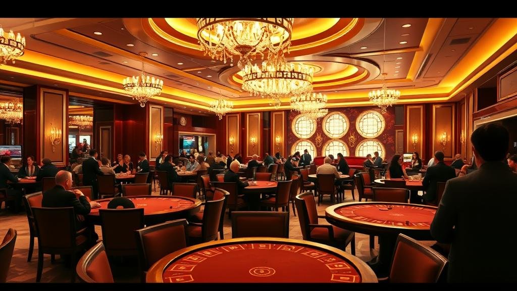 หน้าจอแสดงผลสถิติบาคาร่าและเปอร์เซ็นต์ห้องแดง