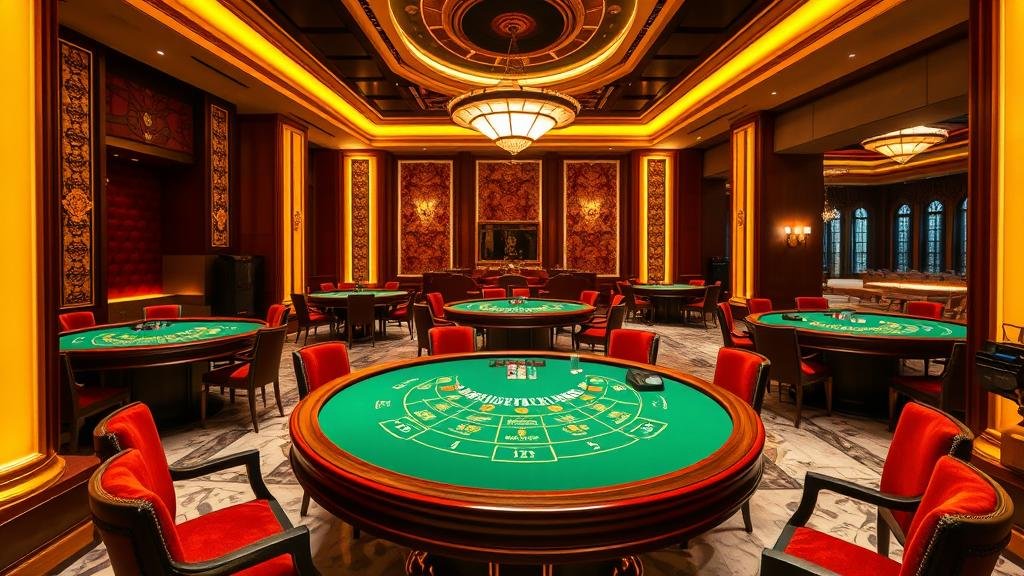 โต๊ะบาคาร่าสไตล์มาเก๊าที่เน้นความเร็วและตื่นเต้น