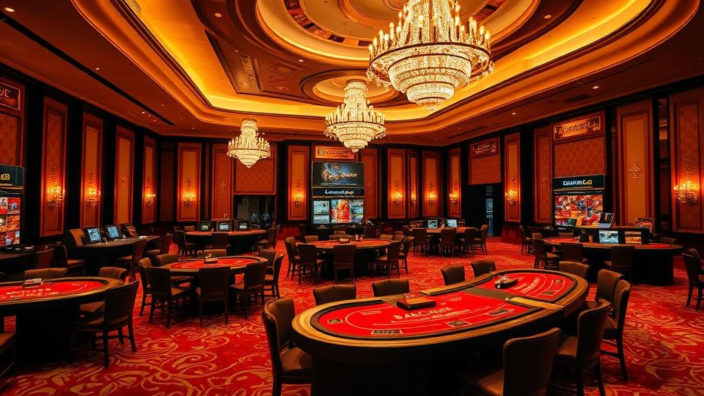 หน้าจออินเทอร์เฟซบาคาร่า Vivo แสดงสถิติและตัวเลือกการเดิมพัน