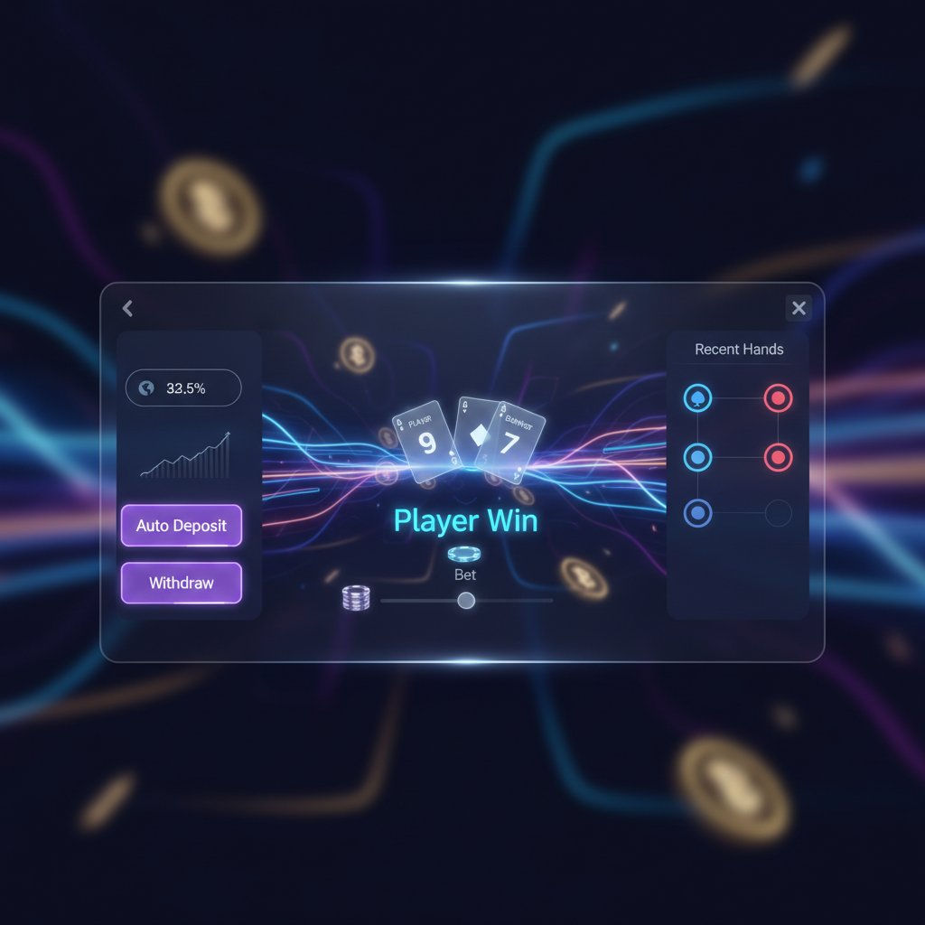Baccarat Web Direct 2025: Easy Play, Auto Deposit/Withdraw, Daily Profit Potential customer success background