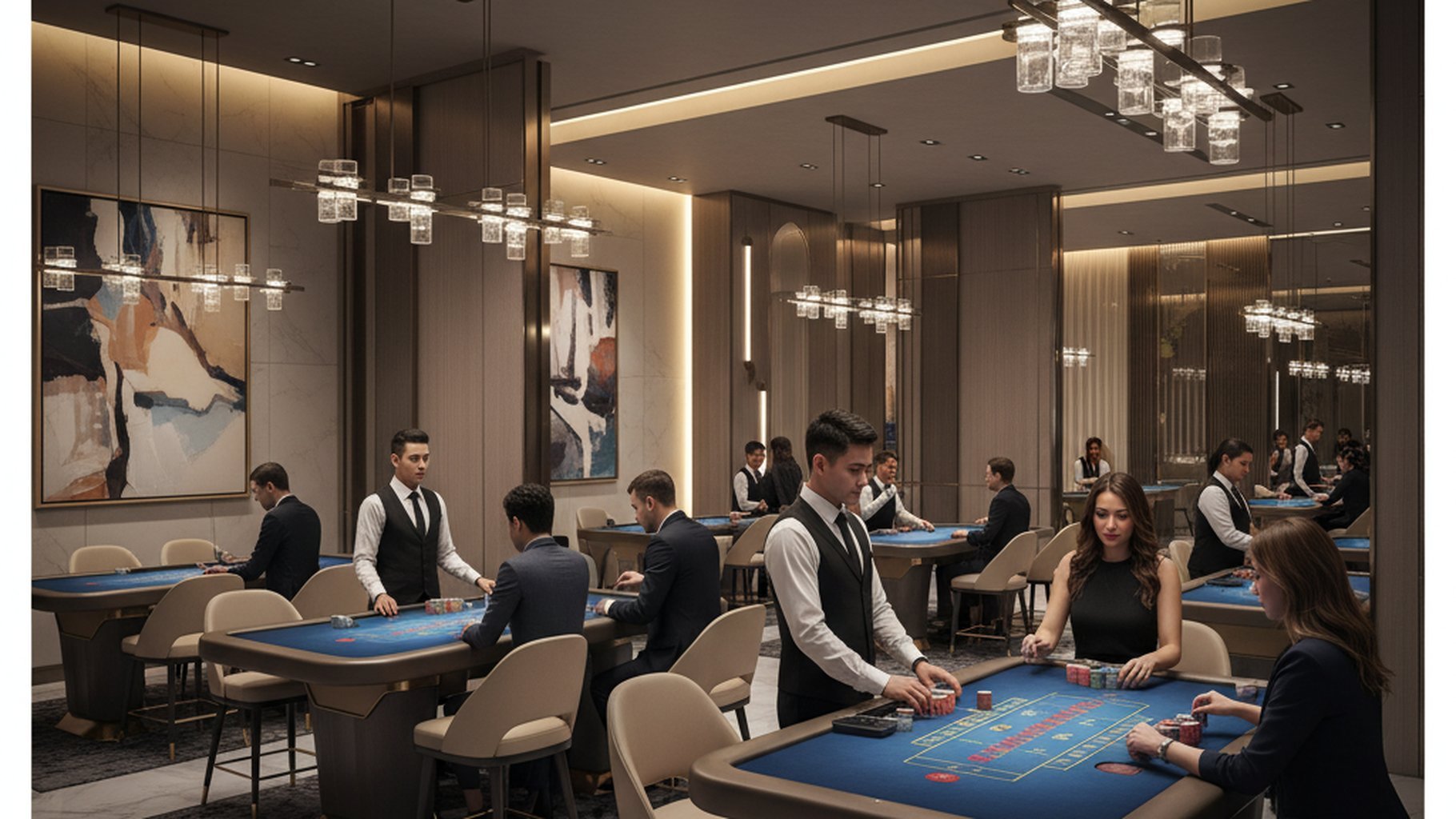 House Edge ในบาคาร่า: เปรียบเทียบความได้เปรียบเจ้ามือ Infographic แสดง House Edge ของการเดิมพันบาคาร่าประเภทต่างๆ