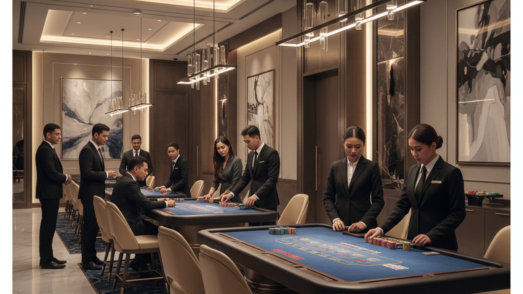 Central Limit Theorem Explained for Baccarat Infographic อธิบาย Central Limit Theorem ในบาคาร่า