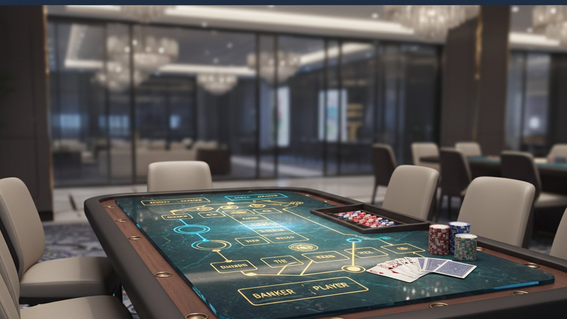 ภาพแสดงความสำคัญของการคิดวิเคราะห์และวางแผนในการเล่นบาคาร่า