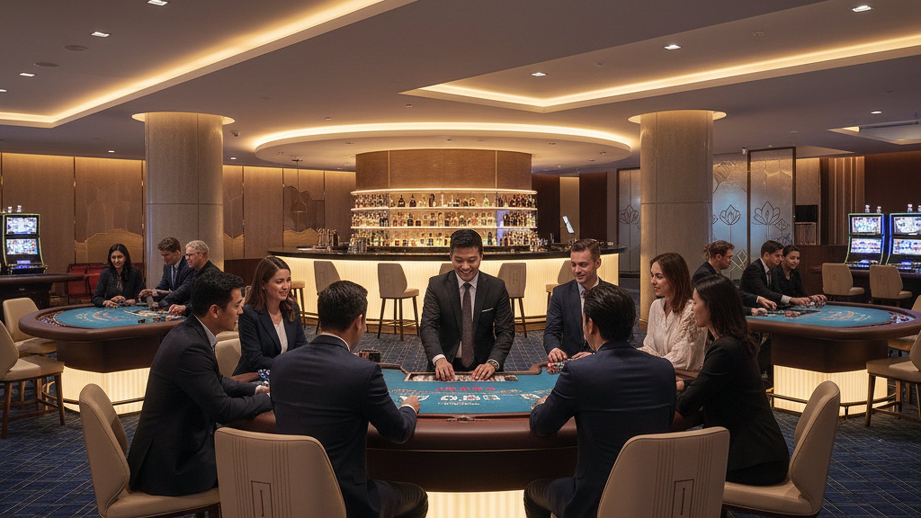 ภาพบรรยากาศเกมบาคาร่า Midi