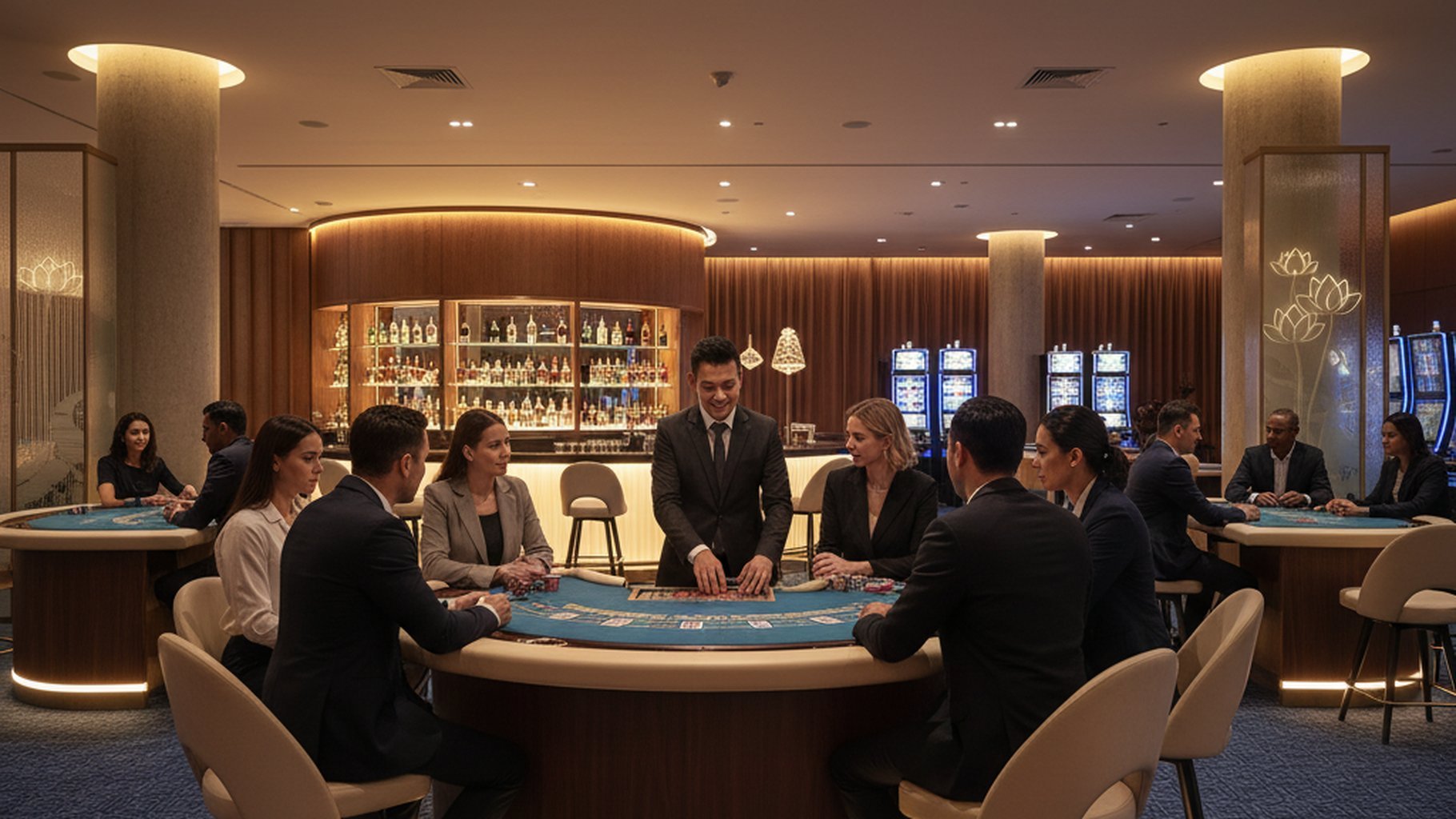 ตัวอย่างการนับแต้มบาคาร่า Player vs Banker