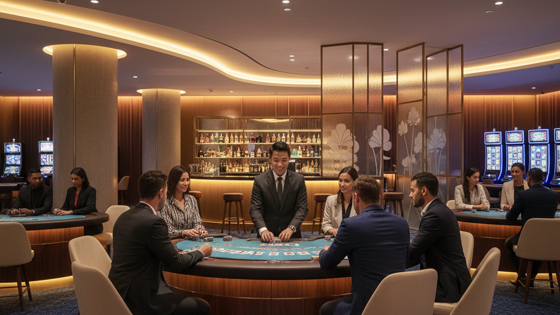 การใช้สติกับการวางแผน Progressive Betting ภาพนักเดิมพันใช้สติกับการเล่น Progressive Betting ในบาคาร่า