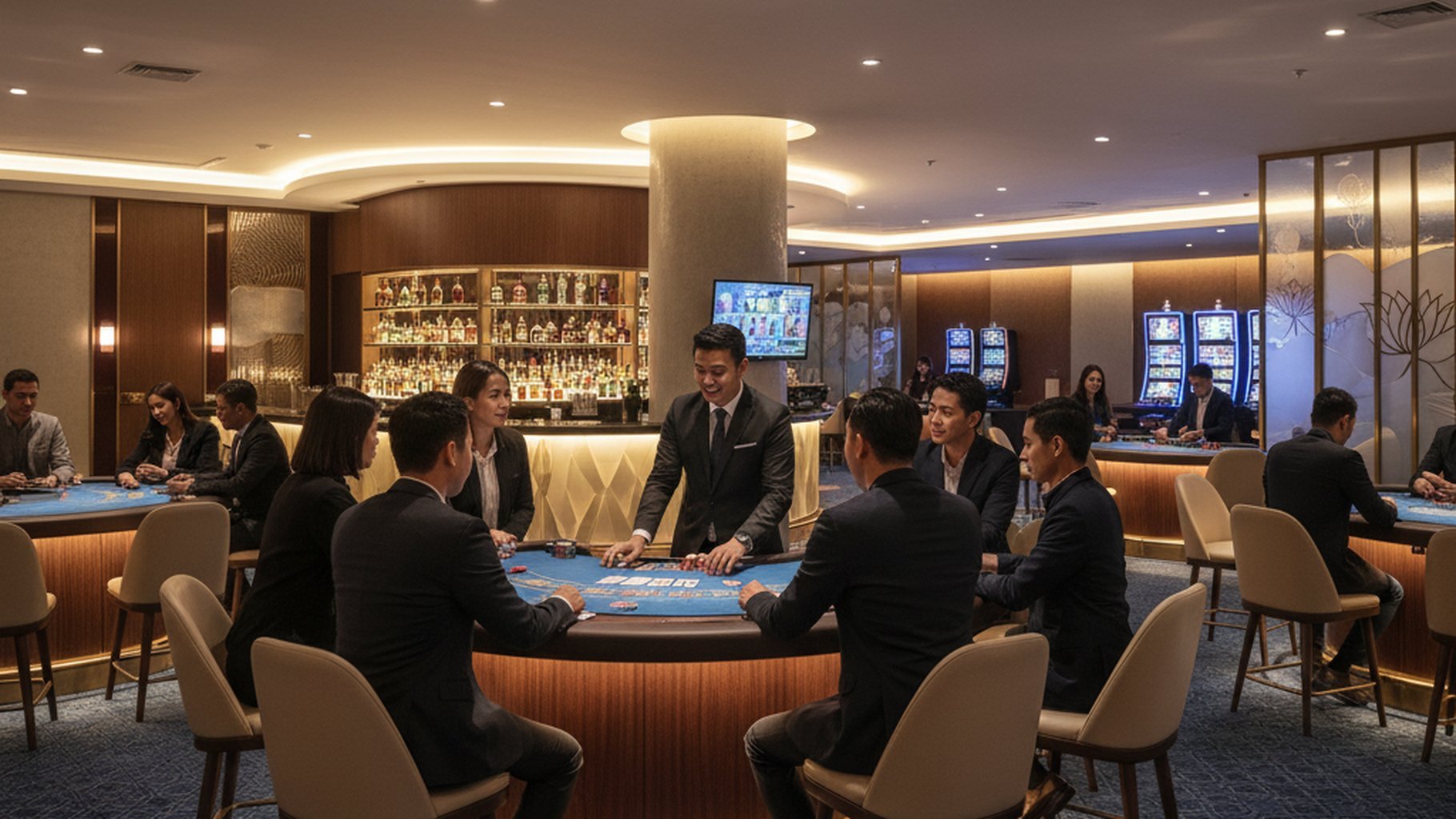 ภาพบรรยากาศเกมสล็อต Bonus Game ลุ้นรับรางวัลใหญ่