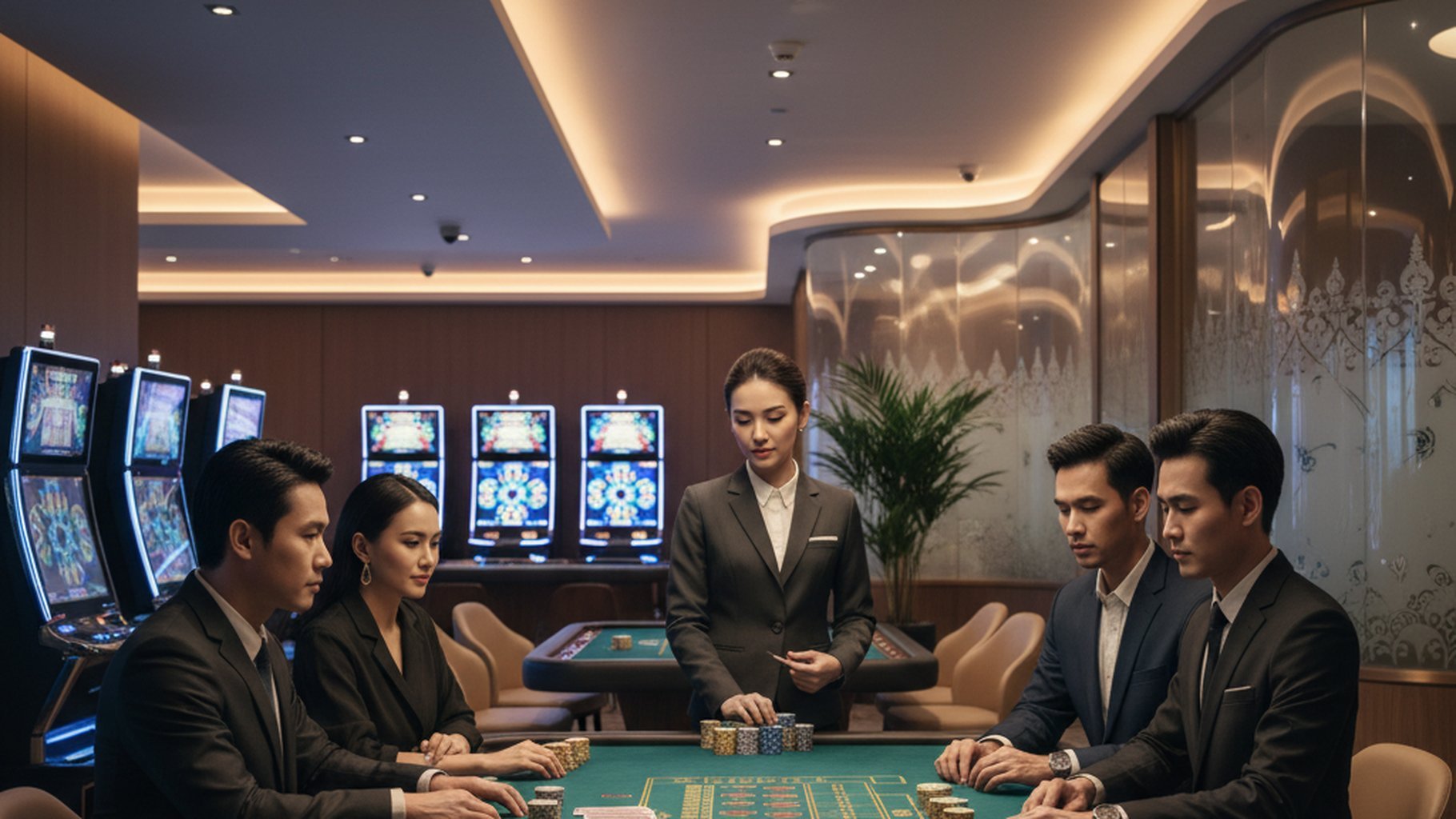 กราฟสถิติโอกาสชนะ Banker, Player และเสมอในบาคาร่า