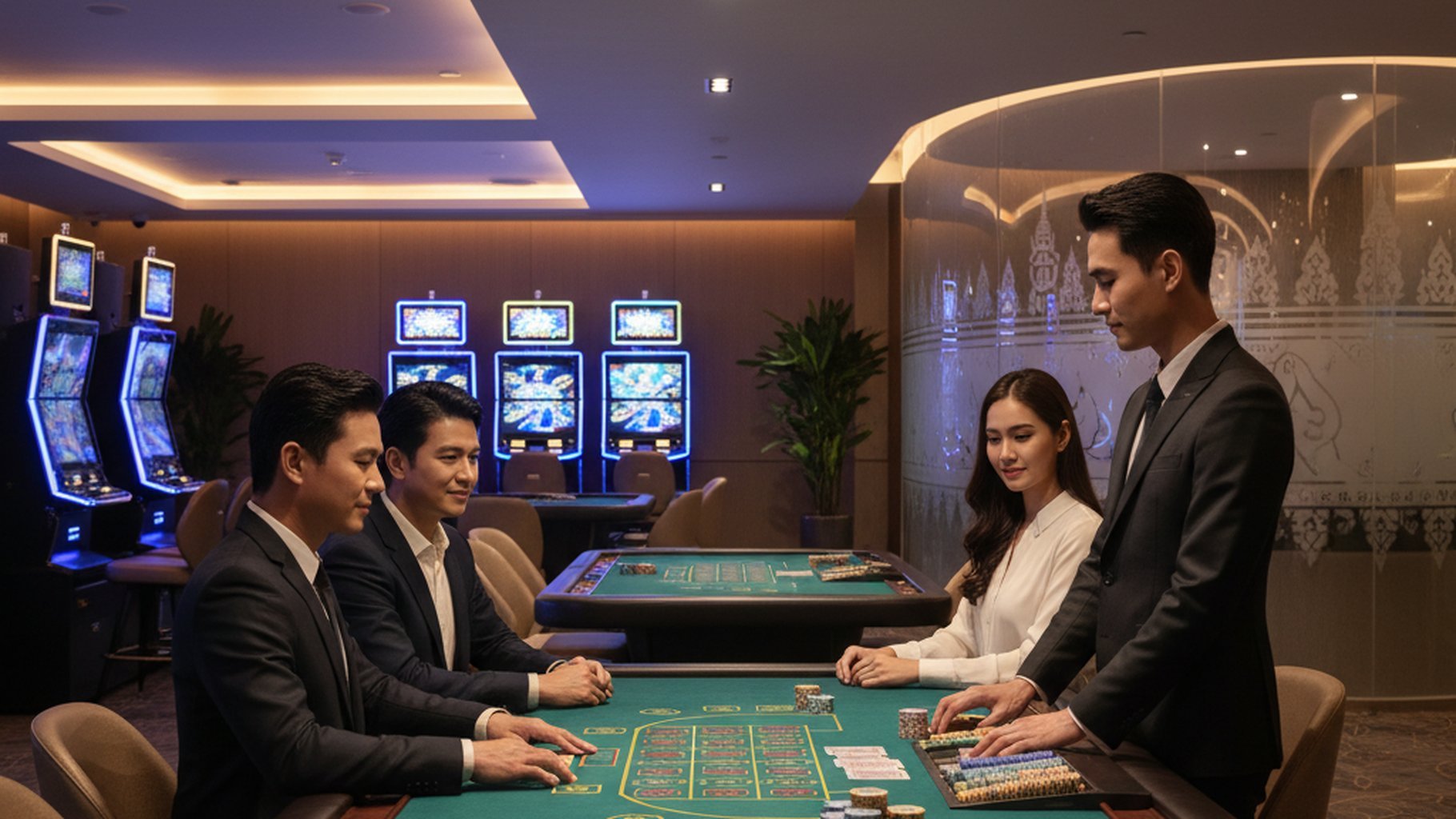 กราฟเปรียบเทียบ Expected Value การเดิมพันบาคาร่า