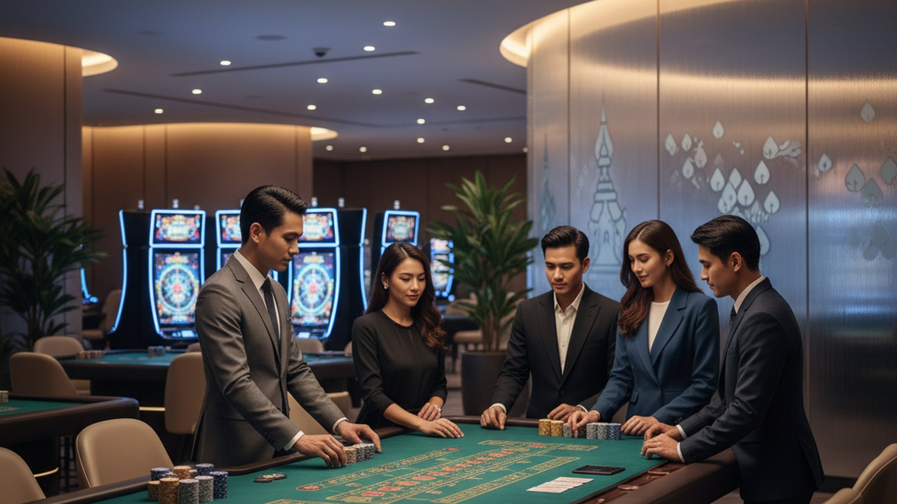 สัญลักษณ์กลยุทธ์บาคาร่าและการทำเงิน