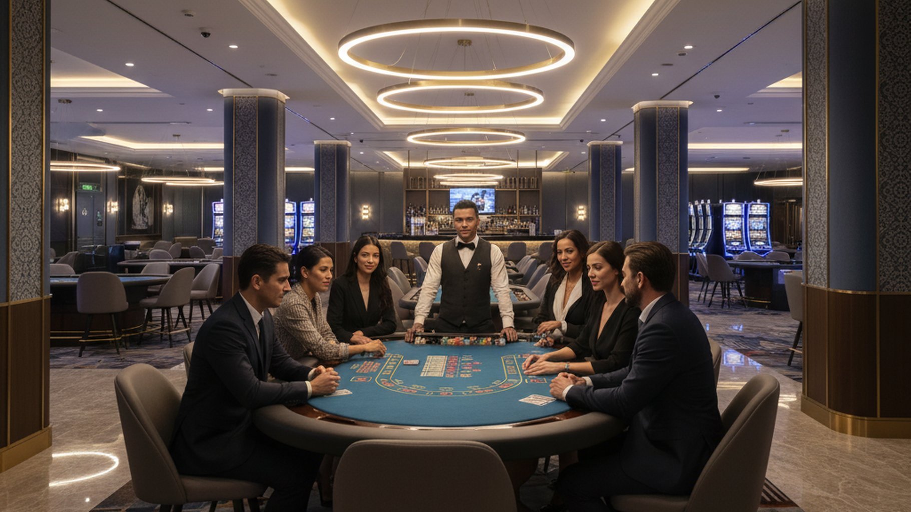 นักพนันมีสติขณะเล่นบาคาร่า