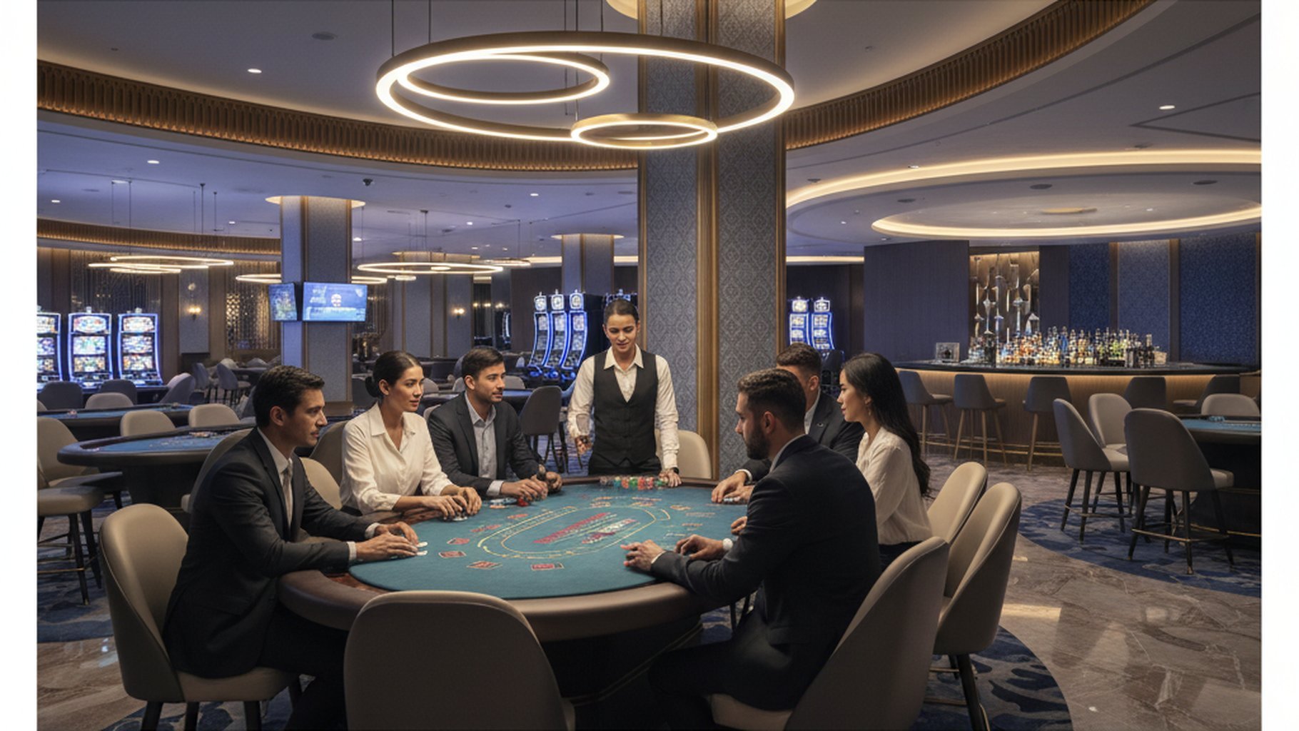 หน้าจอเกมบาคาร่าพร้อมสถิติการออกผล