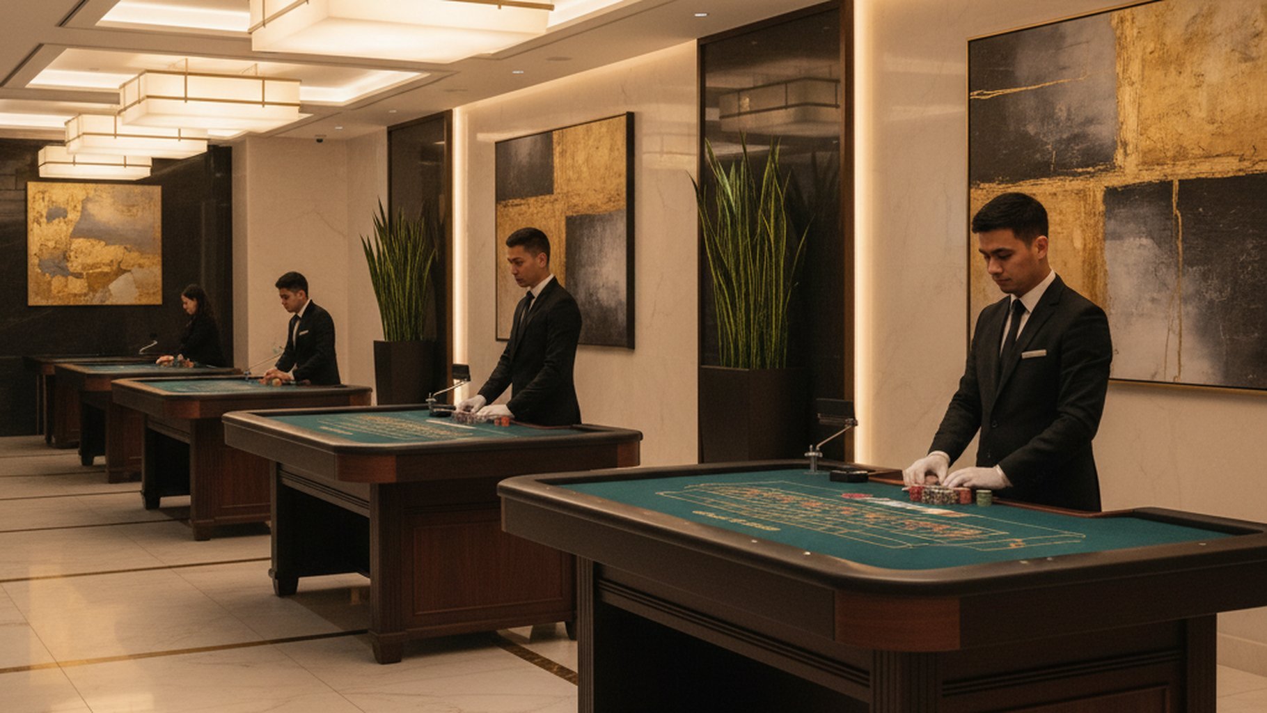 ความแตกต่างระหว่าง Player, Banker และ Tie
