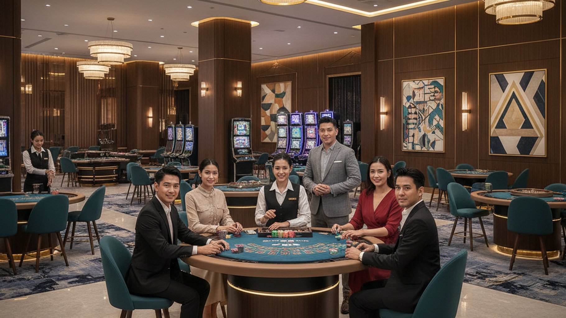 นักพนันวิเคราะห์ตารางบาคาร่าเพื่อวางกลยุทธ์