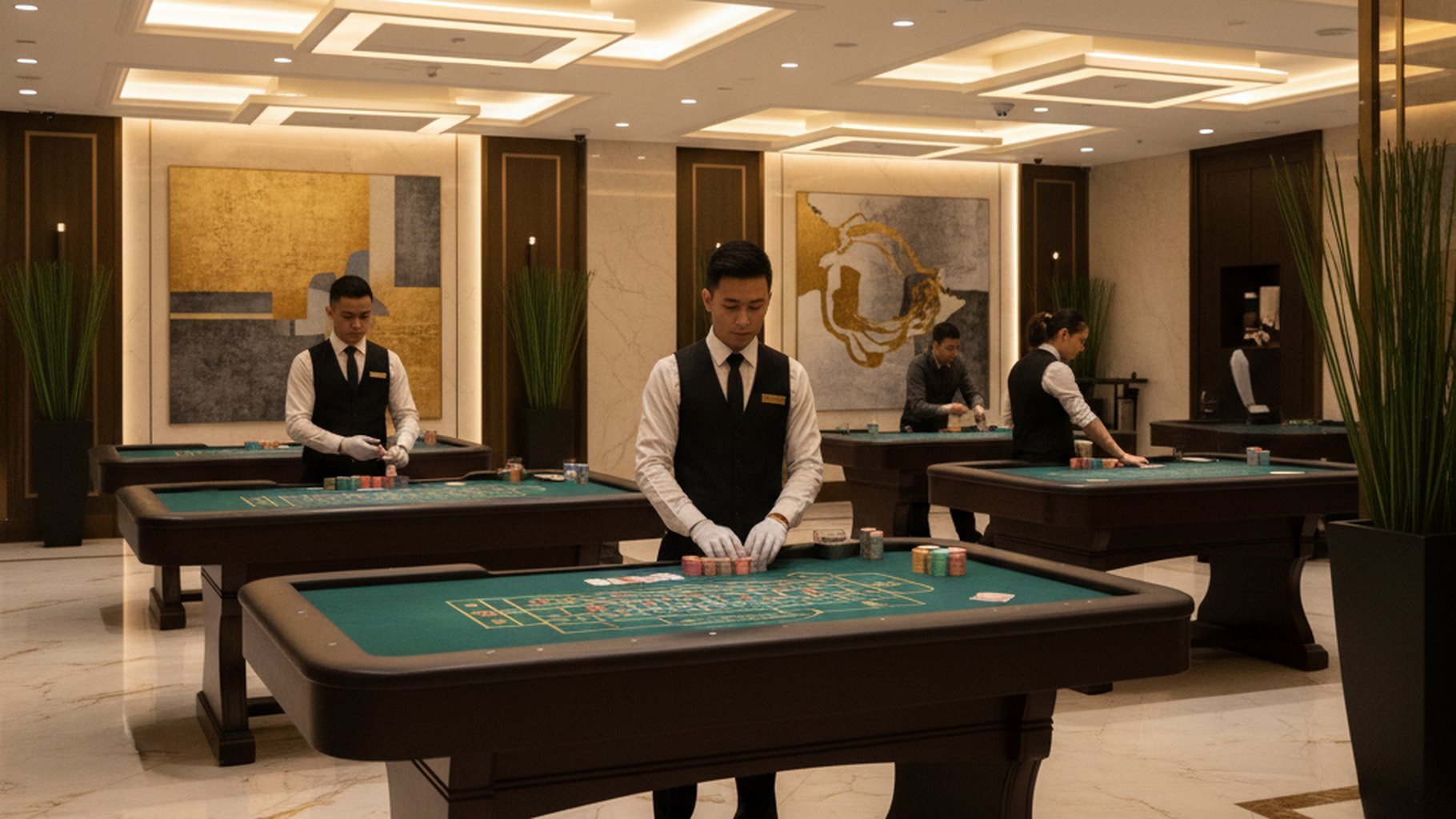 House Edge ของบาคาร่า: Banker, Player, Tie Infographic อธิบาย House Edge ในบาคาร่าแต่ละประเภท