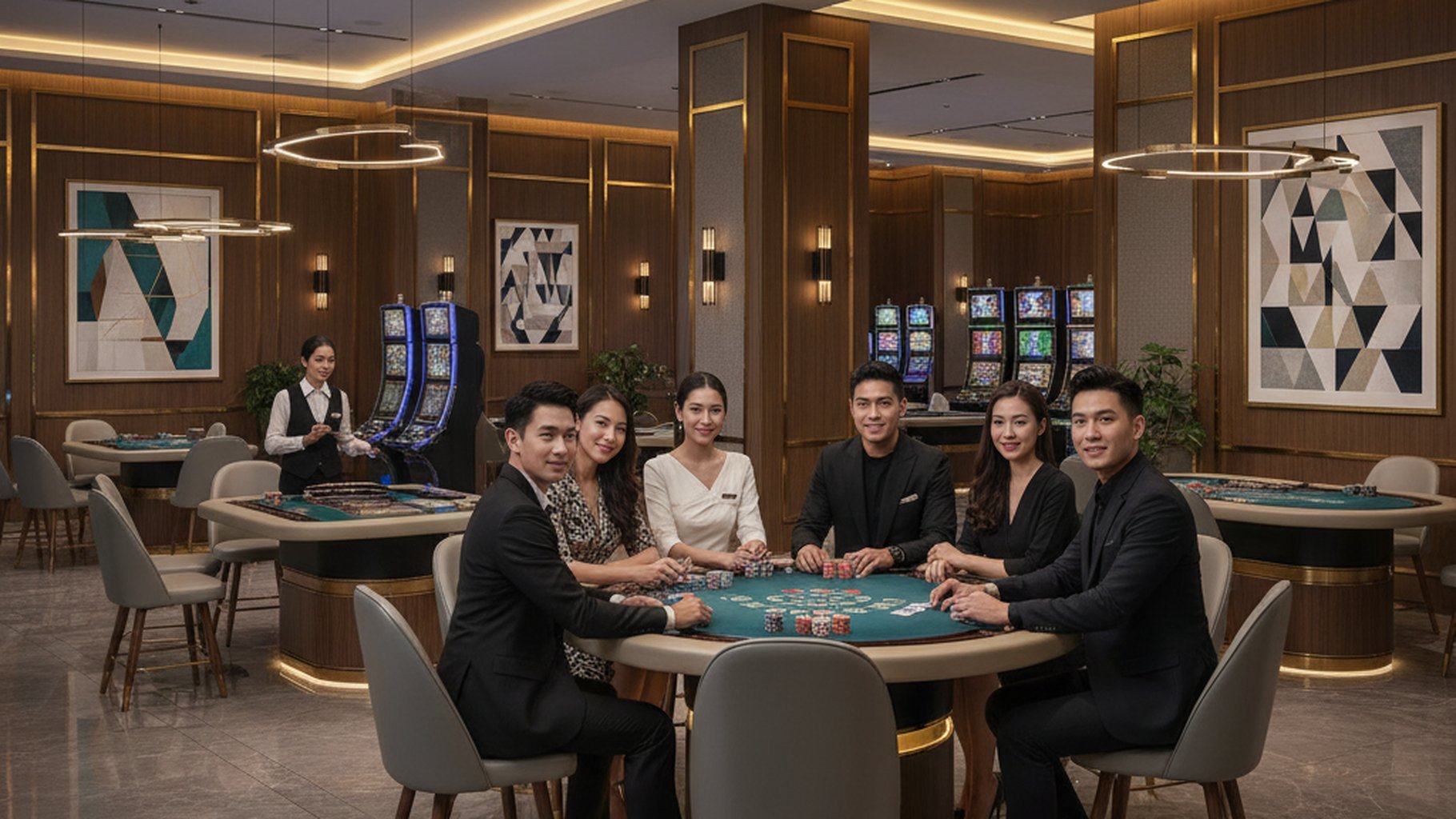 การสร้างบรรยากาศการเล่นบาคาร่าที่ผ่อนคลาย มุมเล่นบาคาร่าที่สบายและเป็นระเบียบ