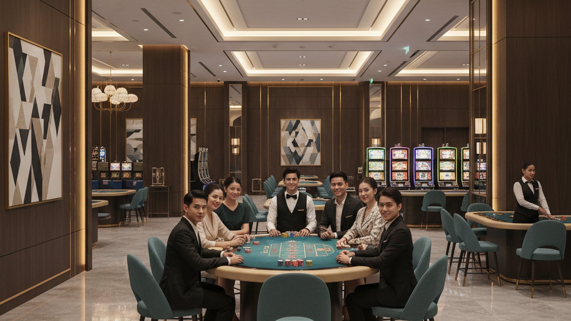 นักพนันใช้เทคนิค Flat Betting อย่างมีสมาธิในห้อง Baccarat 1688