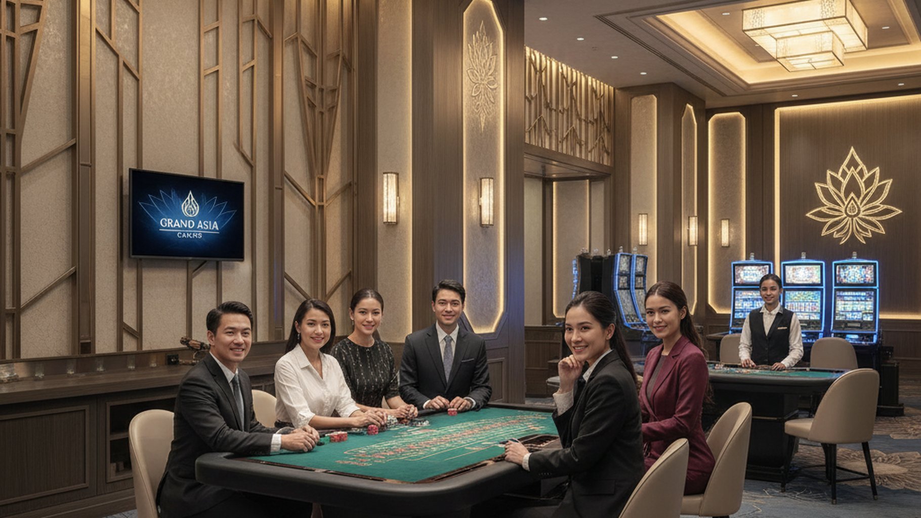 กราฟแสดงแนวโน้มการชนะในเกมบาคาร่า