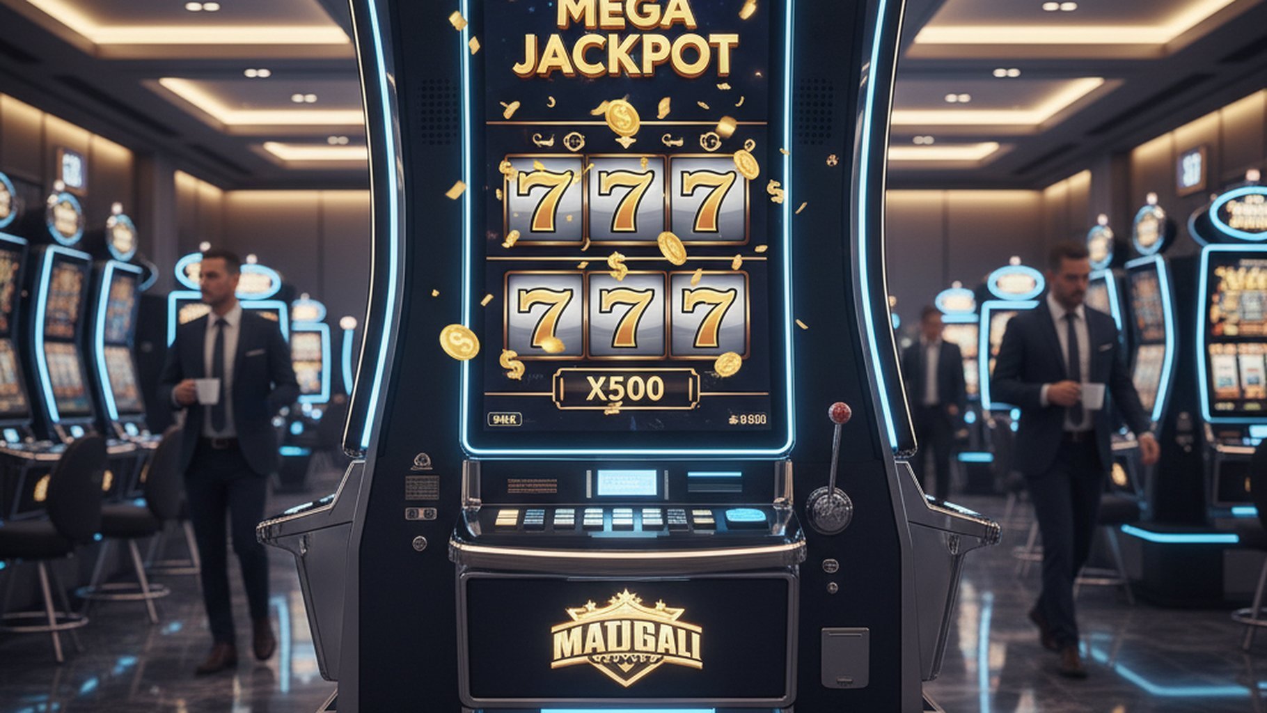 ไอคอนเกมคาสิโนพร้อมแสดง Maximum Win Potential
