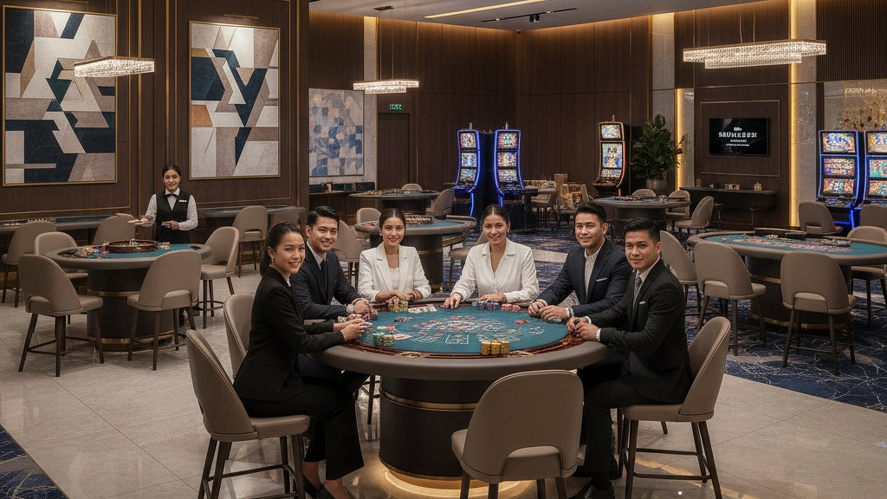 นักเดิมพันเลือกเดิมพัน Player Banker Tie บาคาร่า